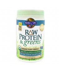 RAW Protein & Greens Organic - lehce slazený 651g
